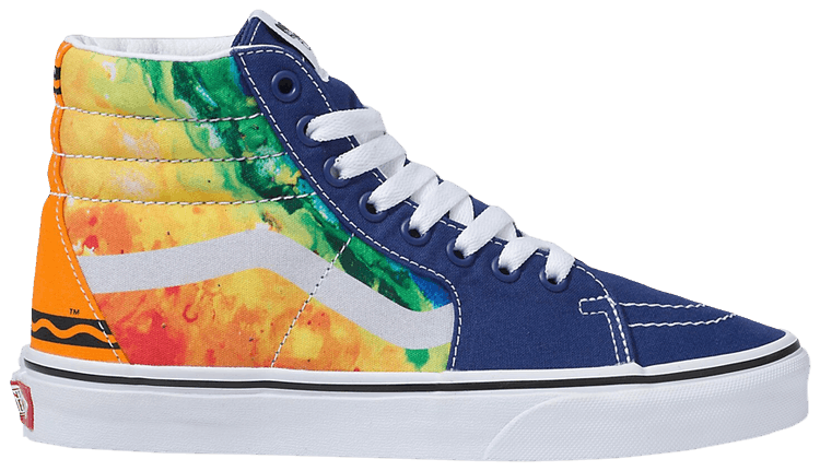 Buy Crayola x Sk8 Hi Mashup Melt VN0A5JMJARS GOAT UK