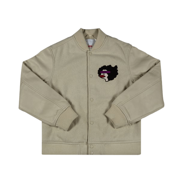 Buy Supreme Gonz Ramm Varsity Jacket 'White' - FW17J30 WHITE | GOAT