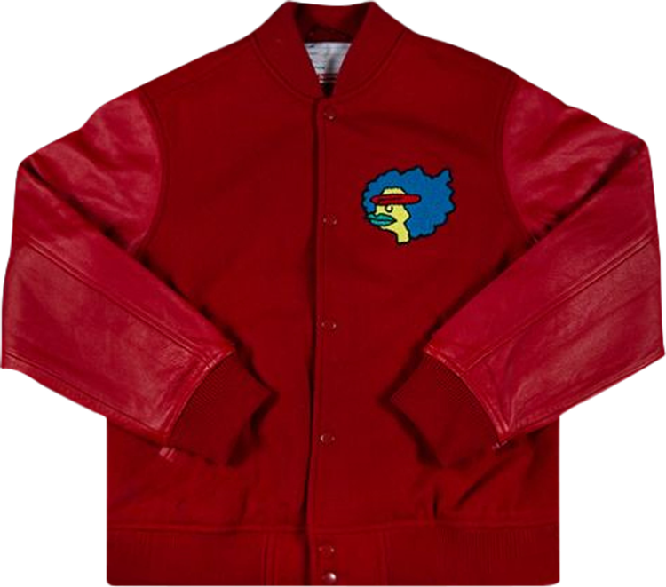 Buy Supreme Gonz Ramm Varsity Jacket 'Red' - FW17J30 RED | GOAT
