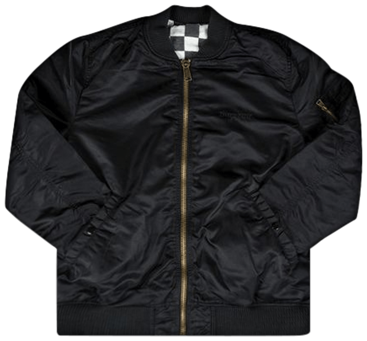 Buy Supreme Reversible Checkered MA-1 'Black' - SS16J15 Buy Supreme Reversible Checkered MA-1 'Black' - SS16J15