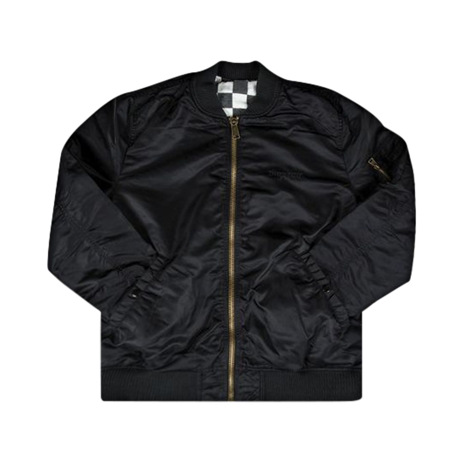 Pre-owned Supreme Reversible Checkered Ma-1 'black' | Men's Size M