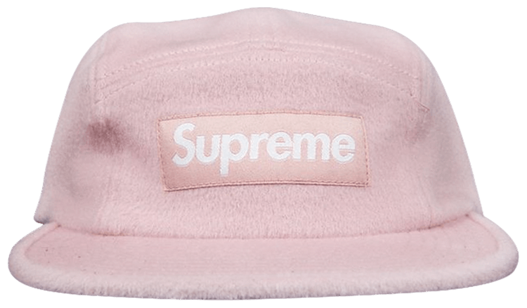 Supreme Wool Camp Cap Pink