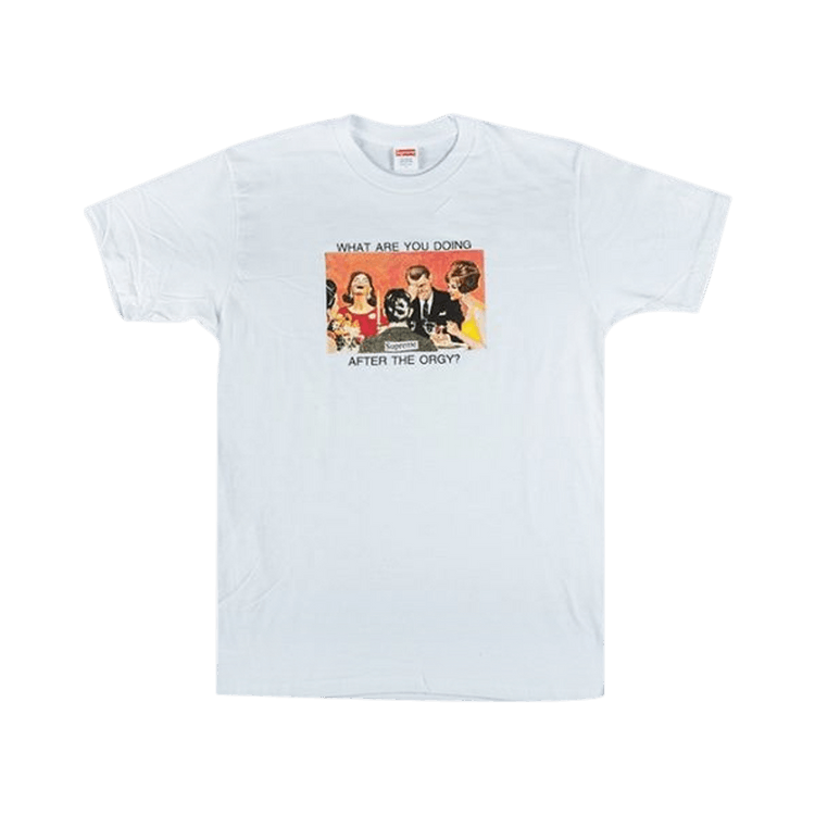 Supreme orgy shirt sales