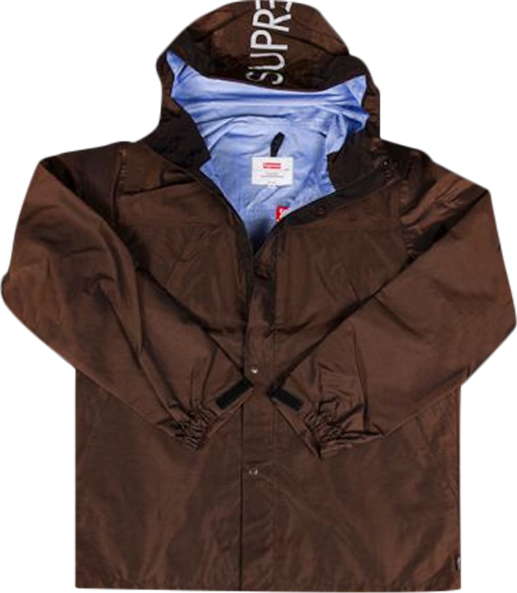 Buy Supreme Irridescent Taped Seam Jacket 'Brown' - FW13J29 BROWN