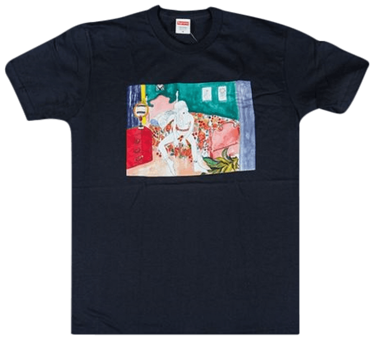 Supreme Bedroom T Shirt Navy