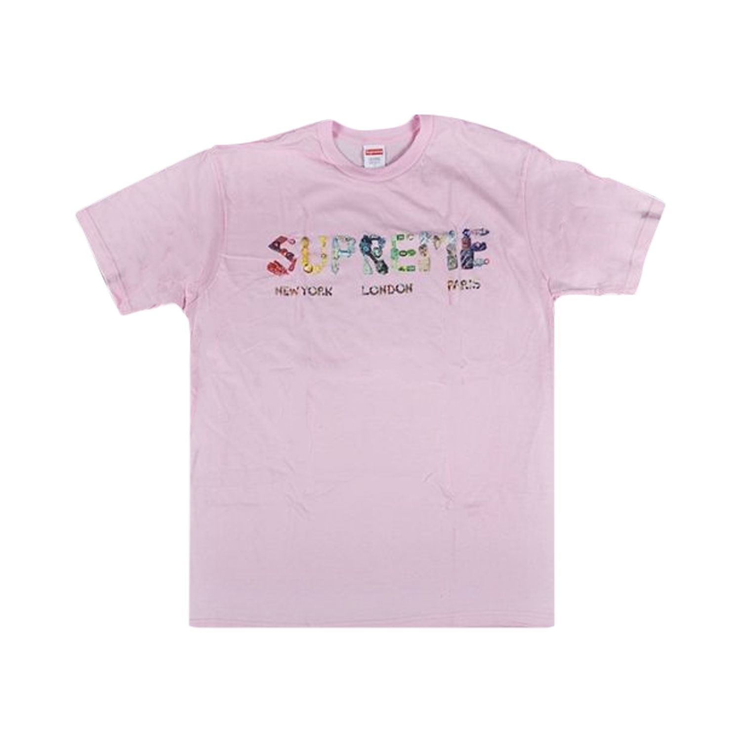Supreme Crystals T-Shirt 'Pink' | Men's Size L