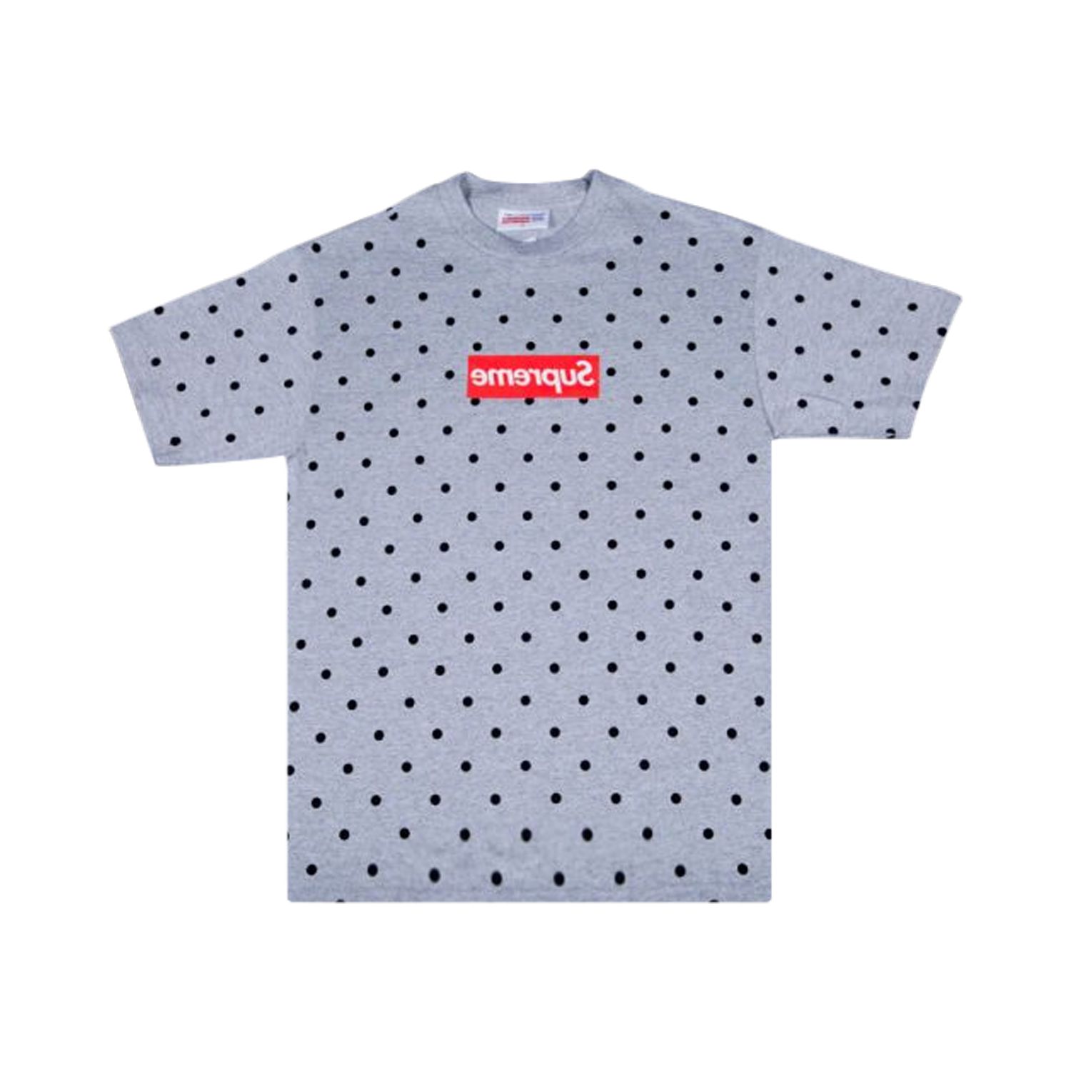 Supreme x Comme des Garçons SHIRT Box Logo T-Shirt 'Grey' | Men's Size L