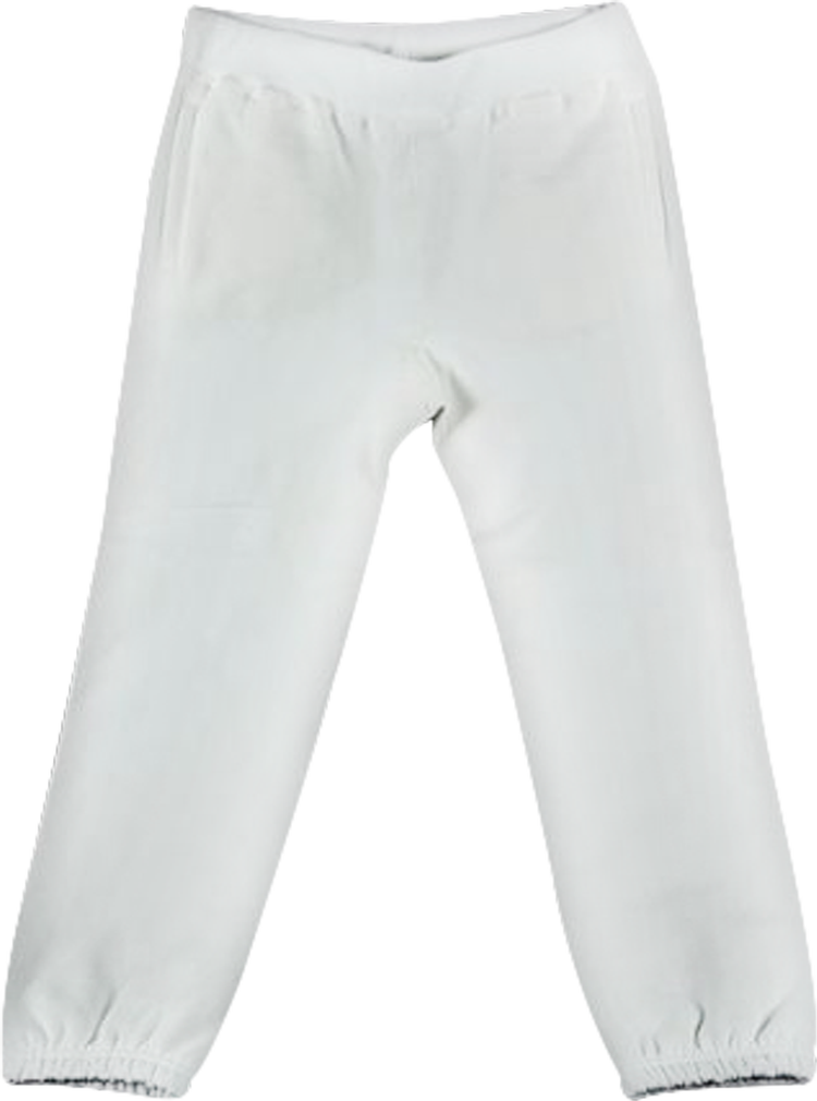 Supreme Corner Label Sweatpant White