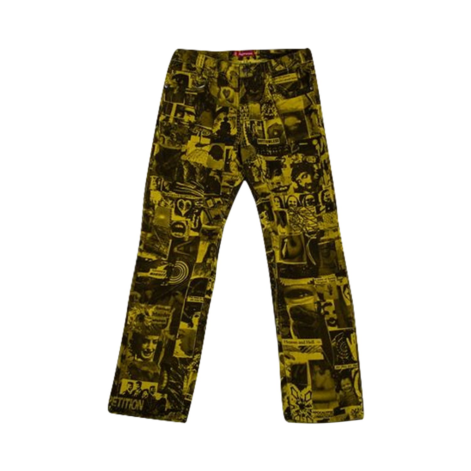 Buy Supreme Vibrations Corduroy Pant 'Yellow' - SS18P26 YELLOW | GOAT