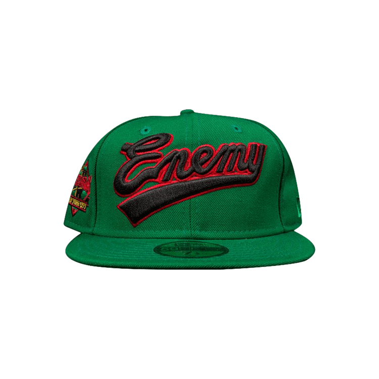 Buy Supreme Public Enemy New Era Cap 'Green' - SS07H69 GREEN