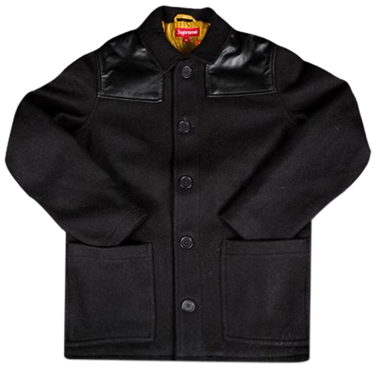 Buy Supreme Donkey Jacket Black FW12J9 BLACK GOAT