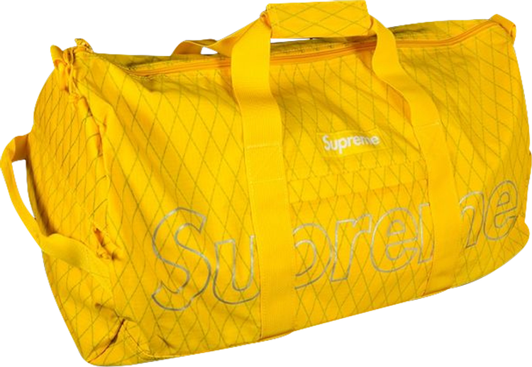 Pre-owned Boeing 55 Duffle Bag In Yellow
