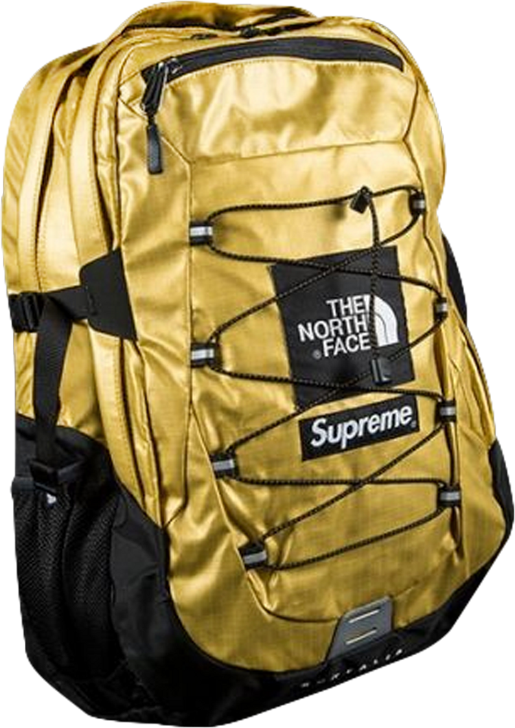 Buy Supreme x The North Face Metallic Borealis Backpack 'Gold 