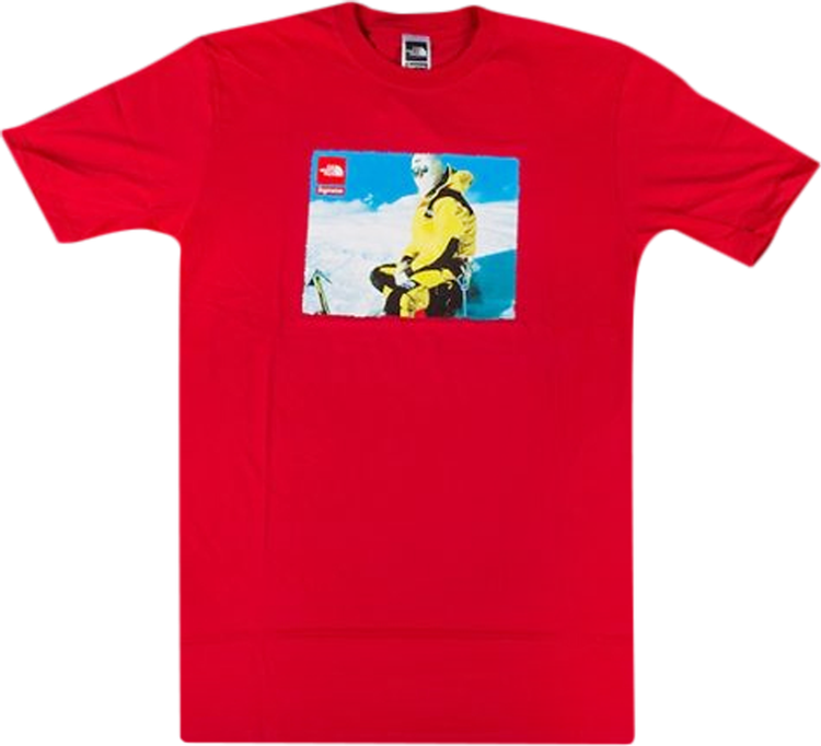 Supreme x The North Face Photo T-Shirt 'Red'