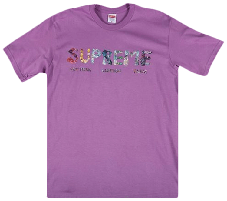 Supreme cheap crystals tee