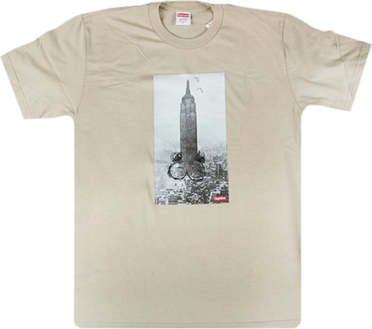 Supreme Mike Kelley The Empire State Building T-Shirt 'Clay'