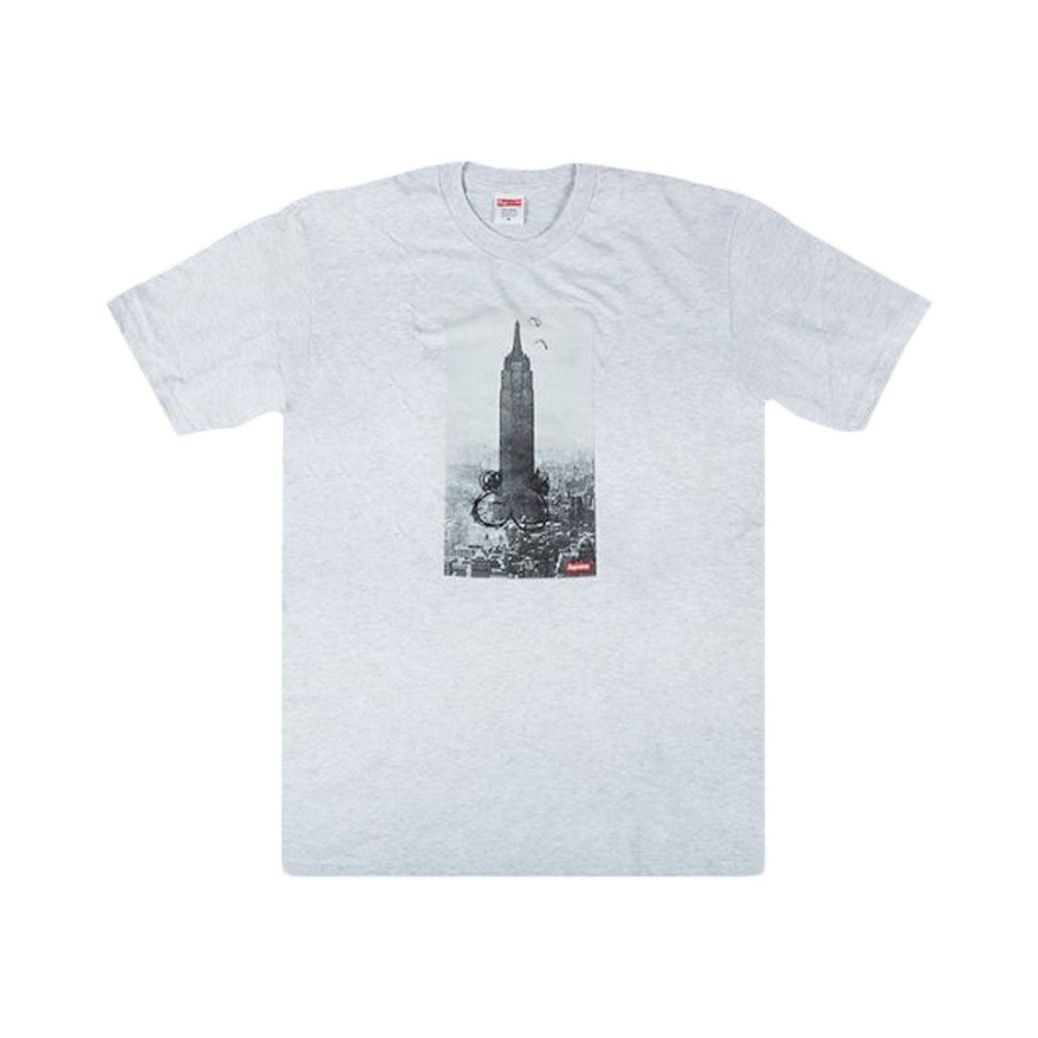 Supreme Mike Kelley The Empire State Building T-Shirt 'Ash Grey' | Men's Size M
