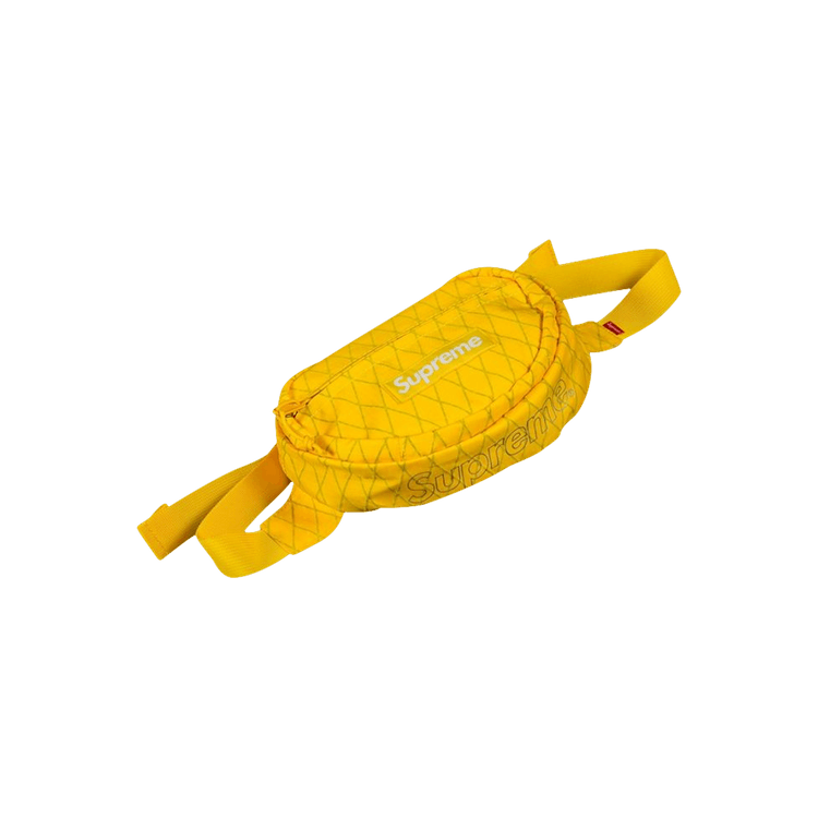Supreme waist bag fw18 yellow best sale