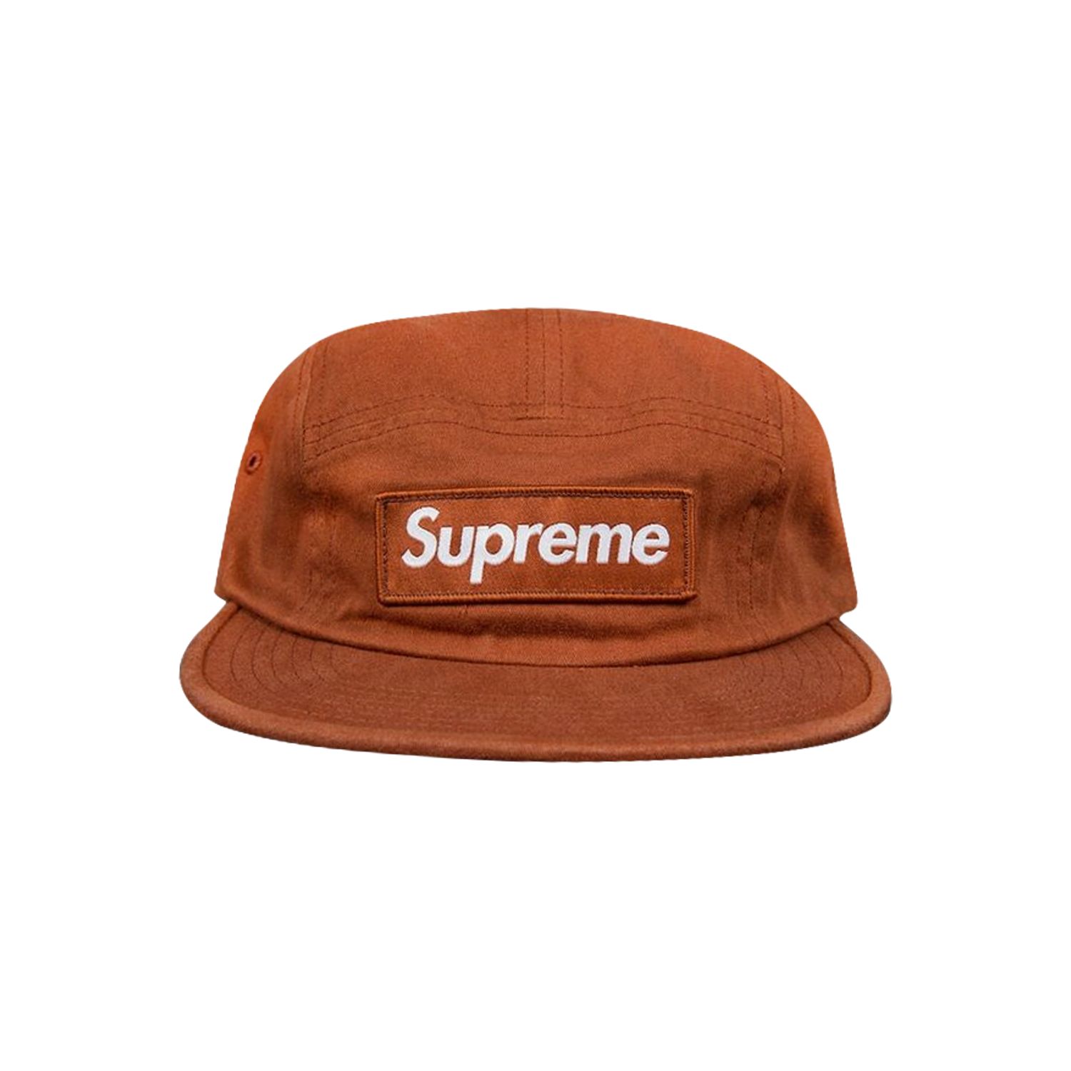 Pre-owned Supreme Military Camp Cap 'rust' | Orange | Men's Size Onesize
