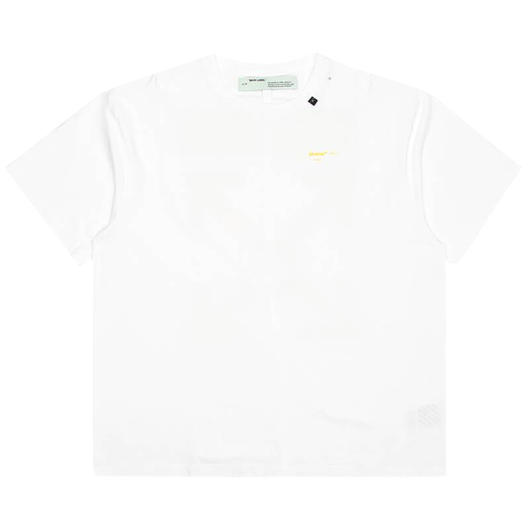Pre-owned Off-white Acrylic Arrows Short Sleeve Over Tee 'white'