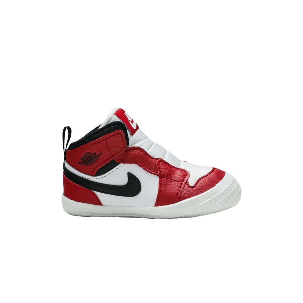 Air Jordan 1 Bootie TD 'White Varsity Red' - AT3745-163