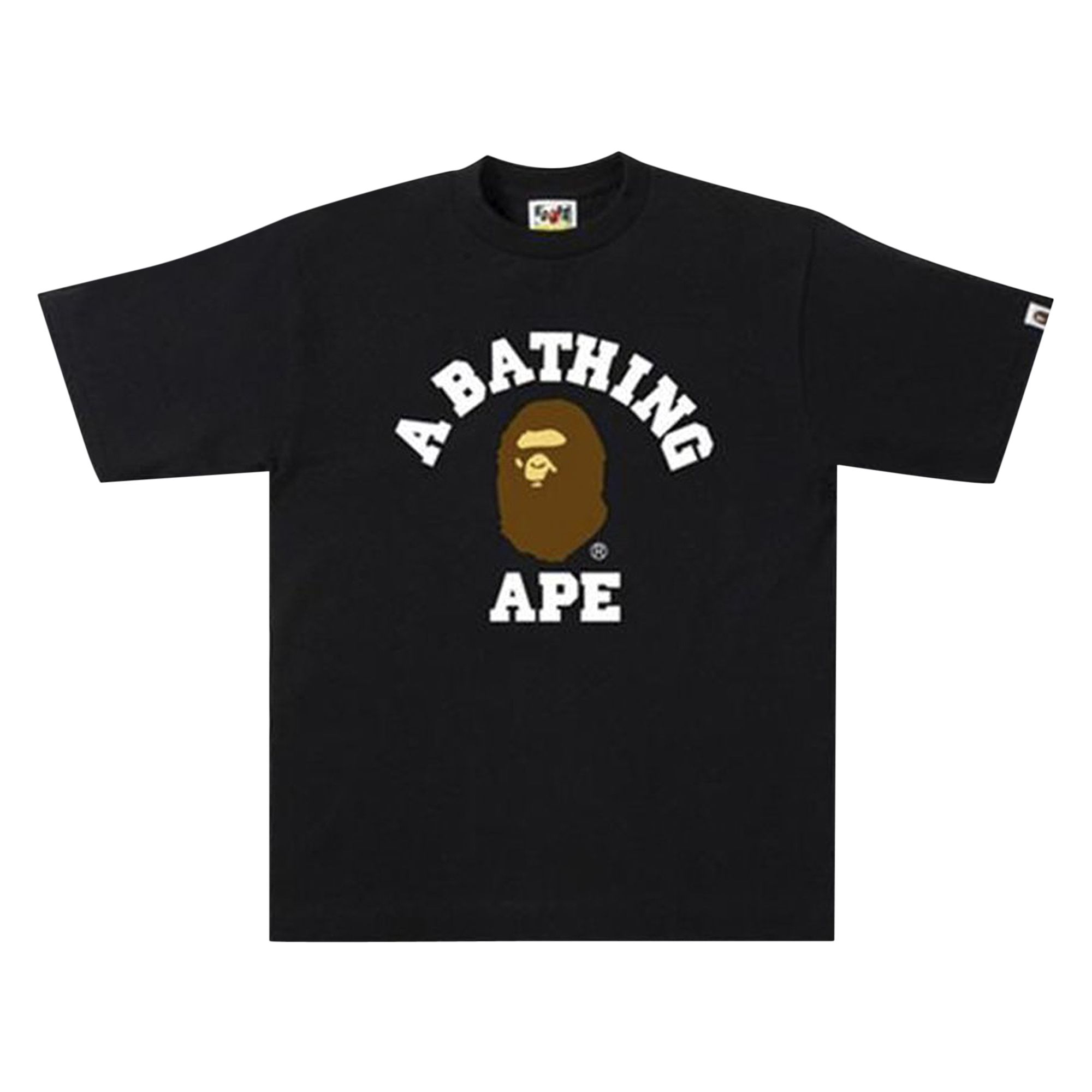 BAPE College T-Shirt 'Black' | Men's Size S