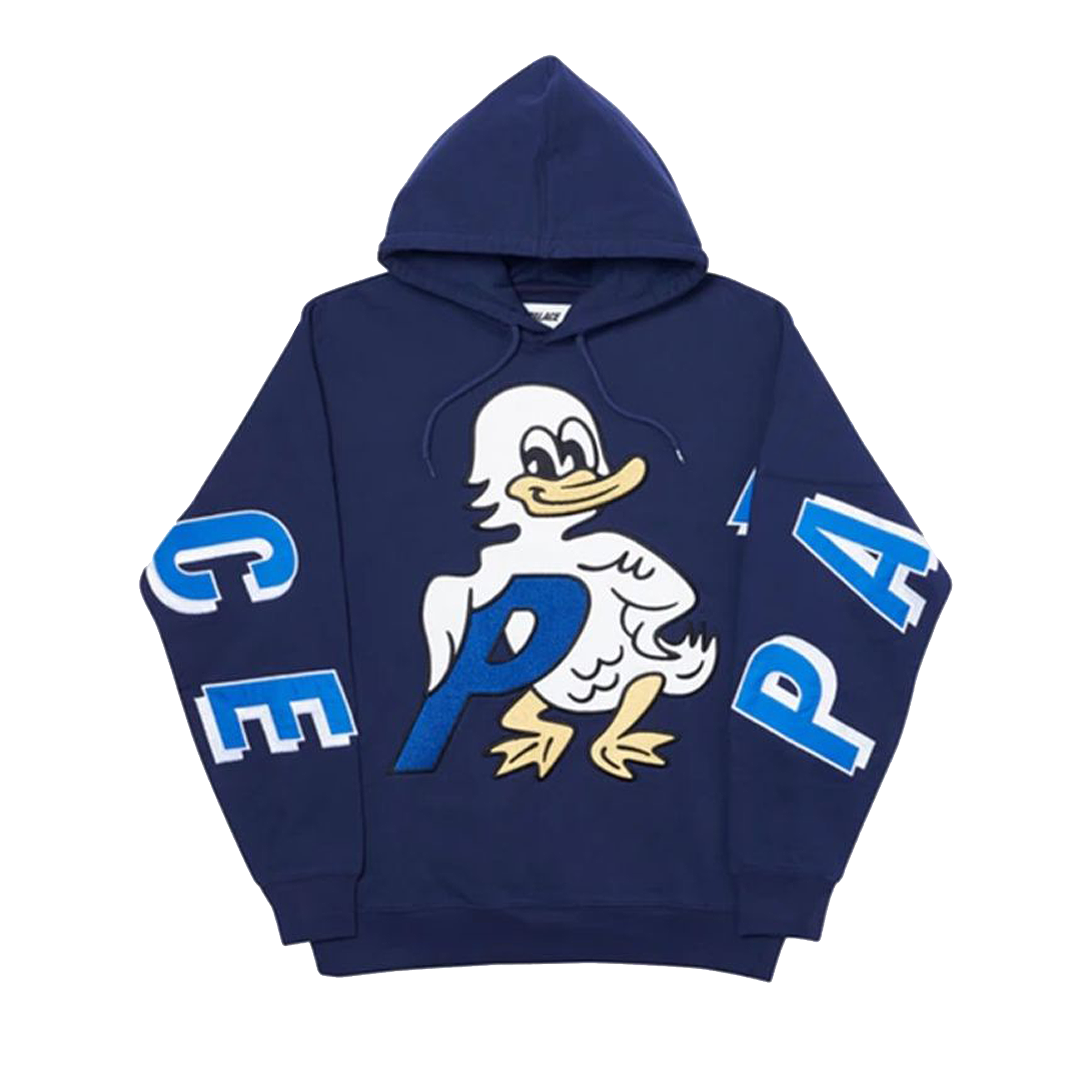Pre-owned Palace Duck Out Hood 'navy' In Blue