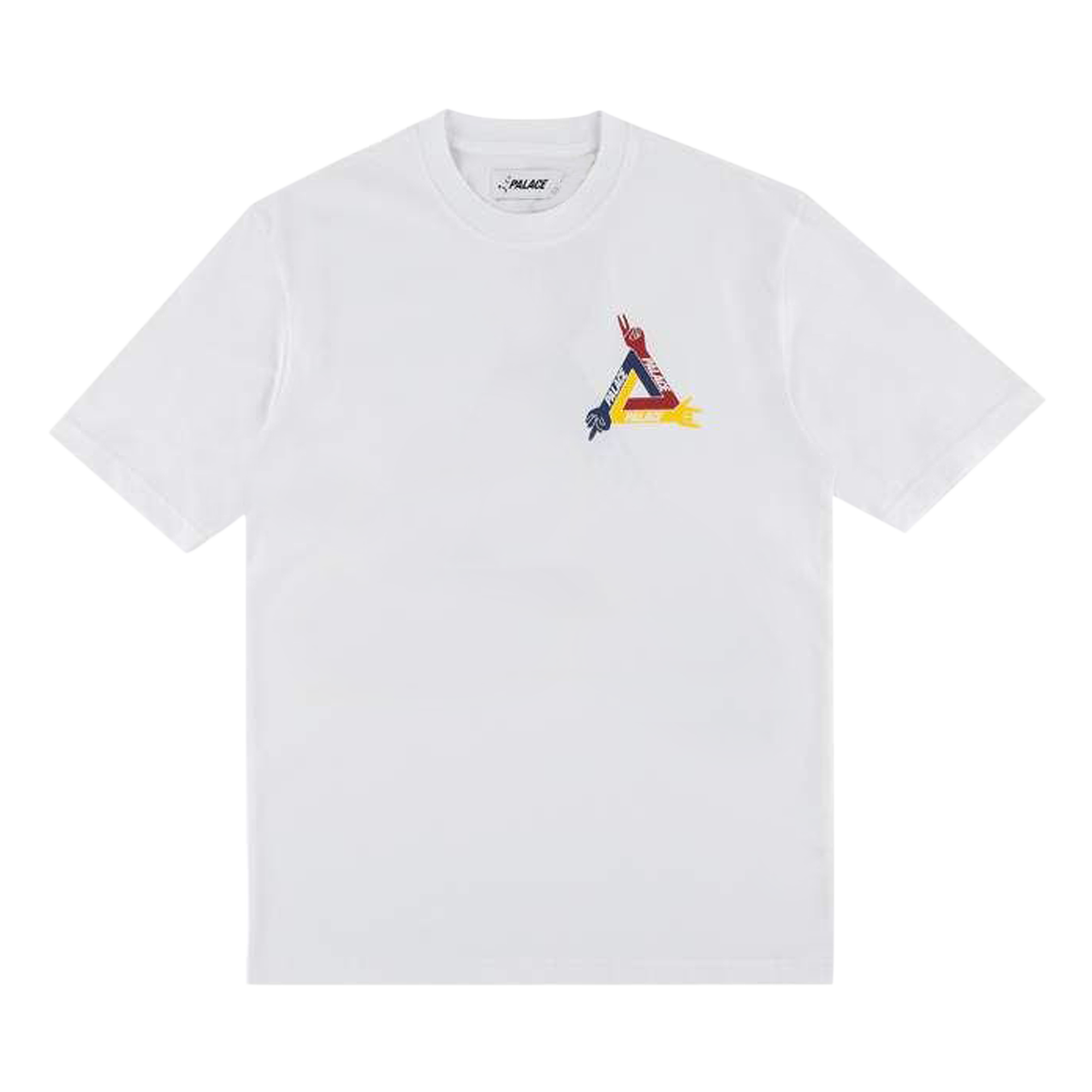 Pre-owned Palace Jcdc T-shirt 'white'
