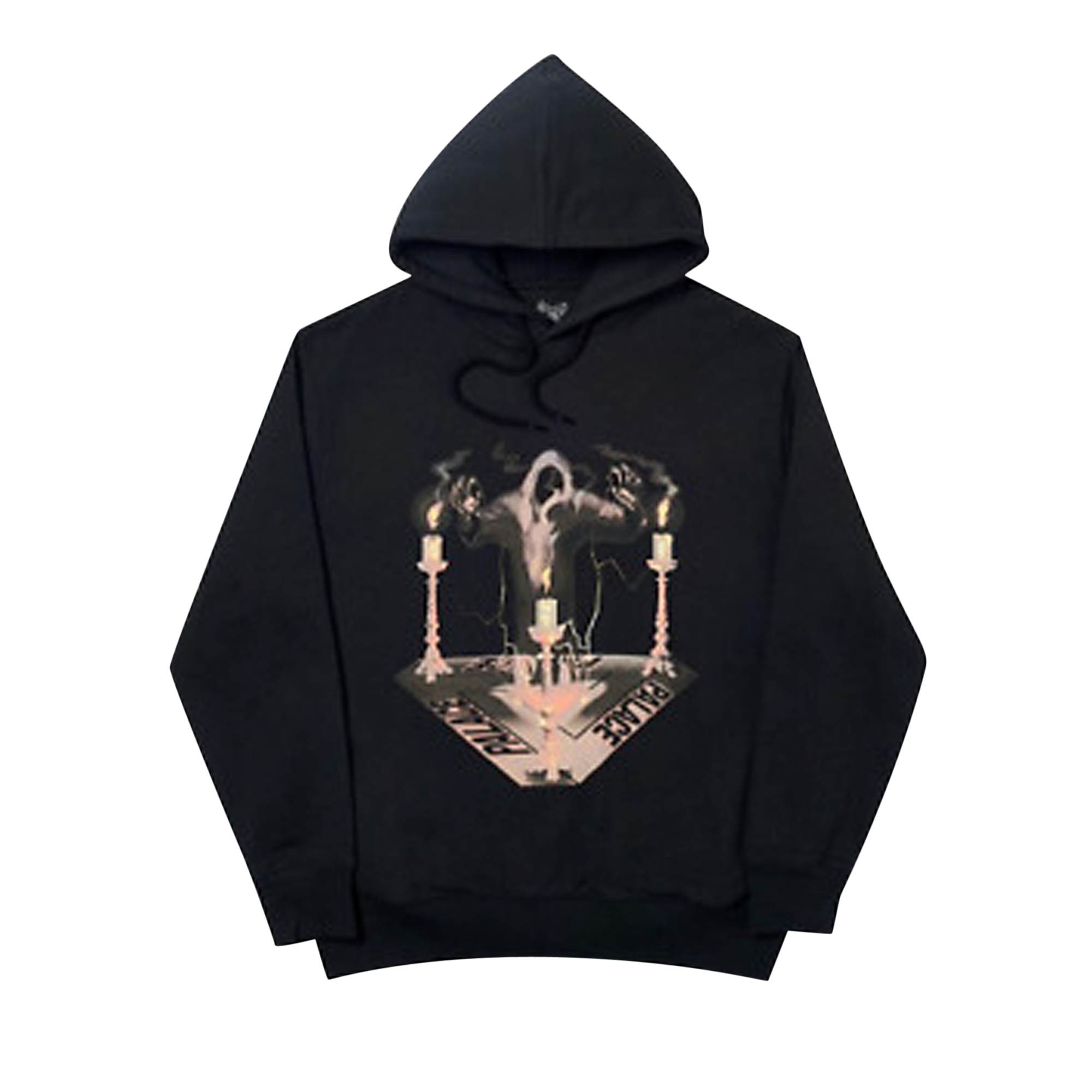 Pre-owned Palace Spooked Hood 'black'