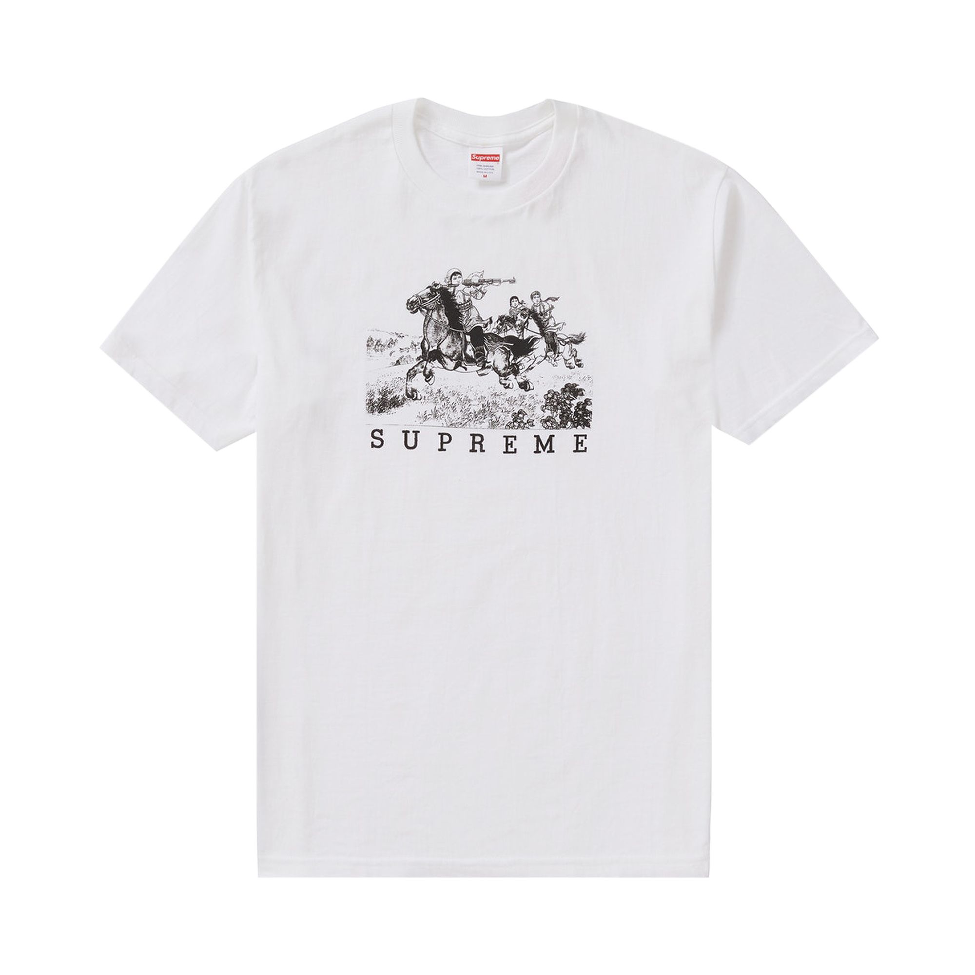 Supreme Riders Tee 'White' | Men's Size M