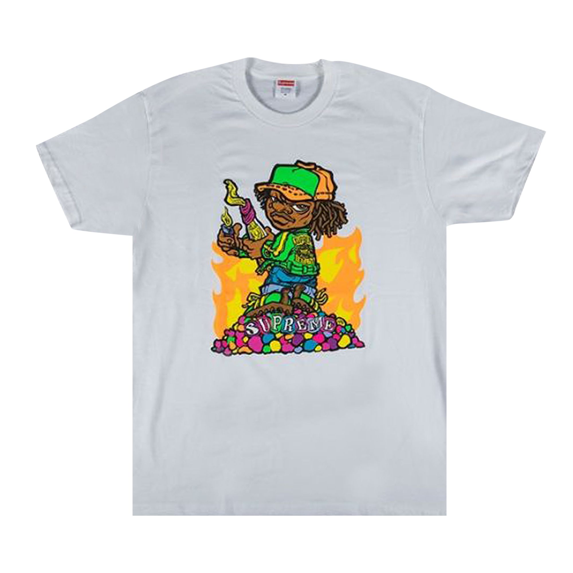 Supreme Molotov Kid Tee 'White' | Men's Size M