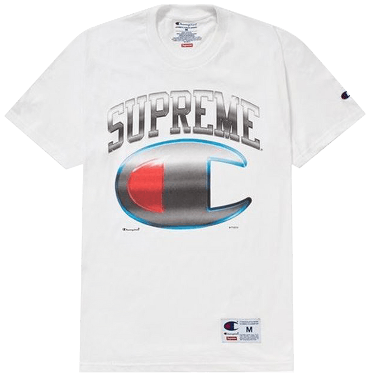 Supreme Champion Chrome short-sleeve T-shirt | Black | FARFETCH
