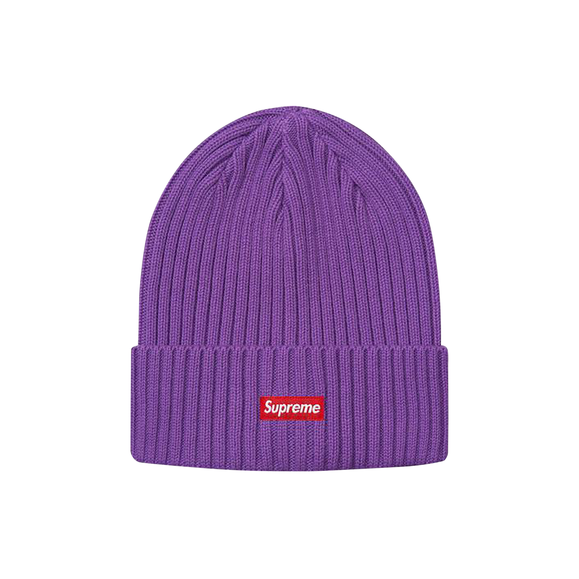 Pre-owned Supreme Overdyed Beanie 'purple'