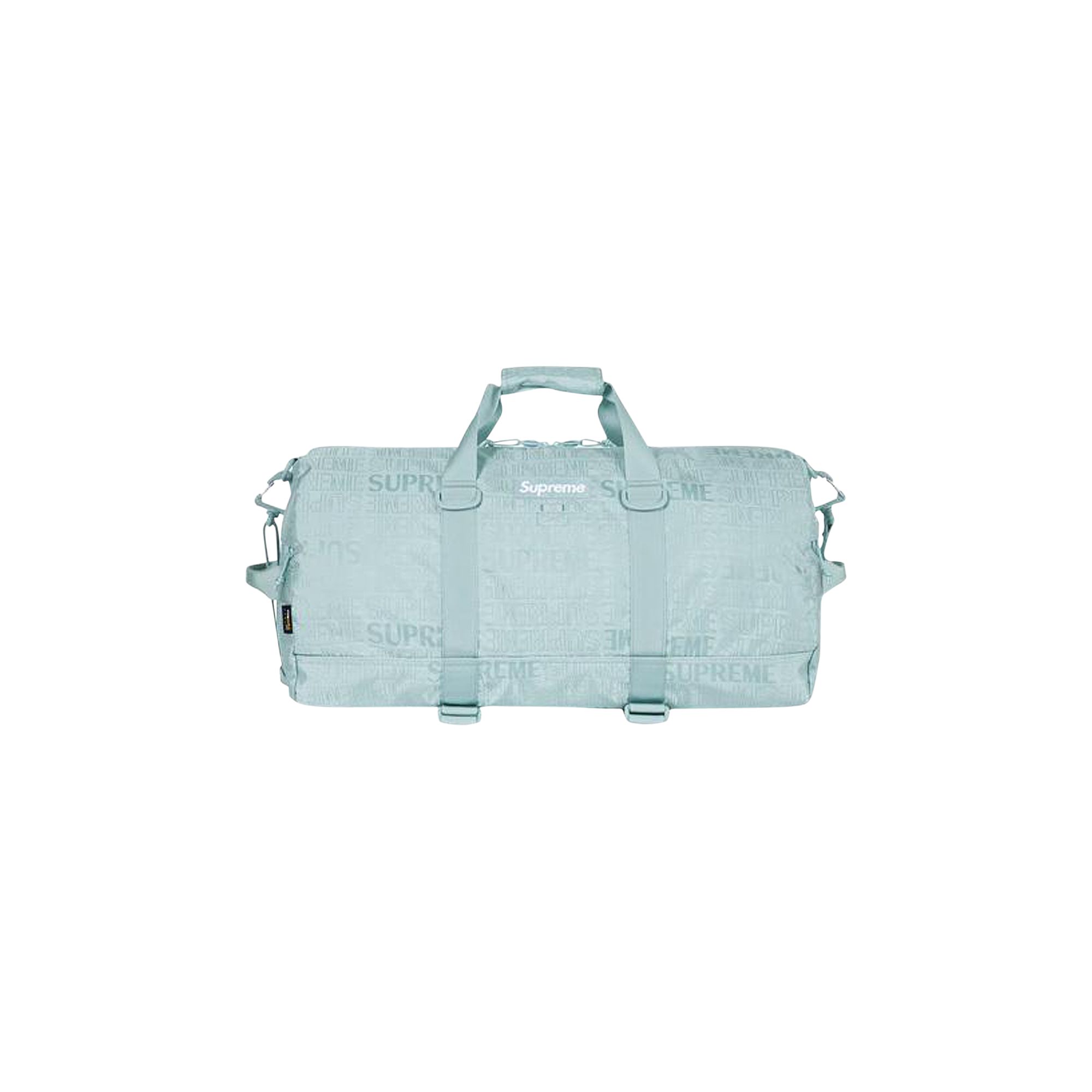 Click to view more detailed imagery on our partner's website Pre-owned Supreme Duffle Bag 'ice' In Blue