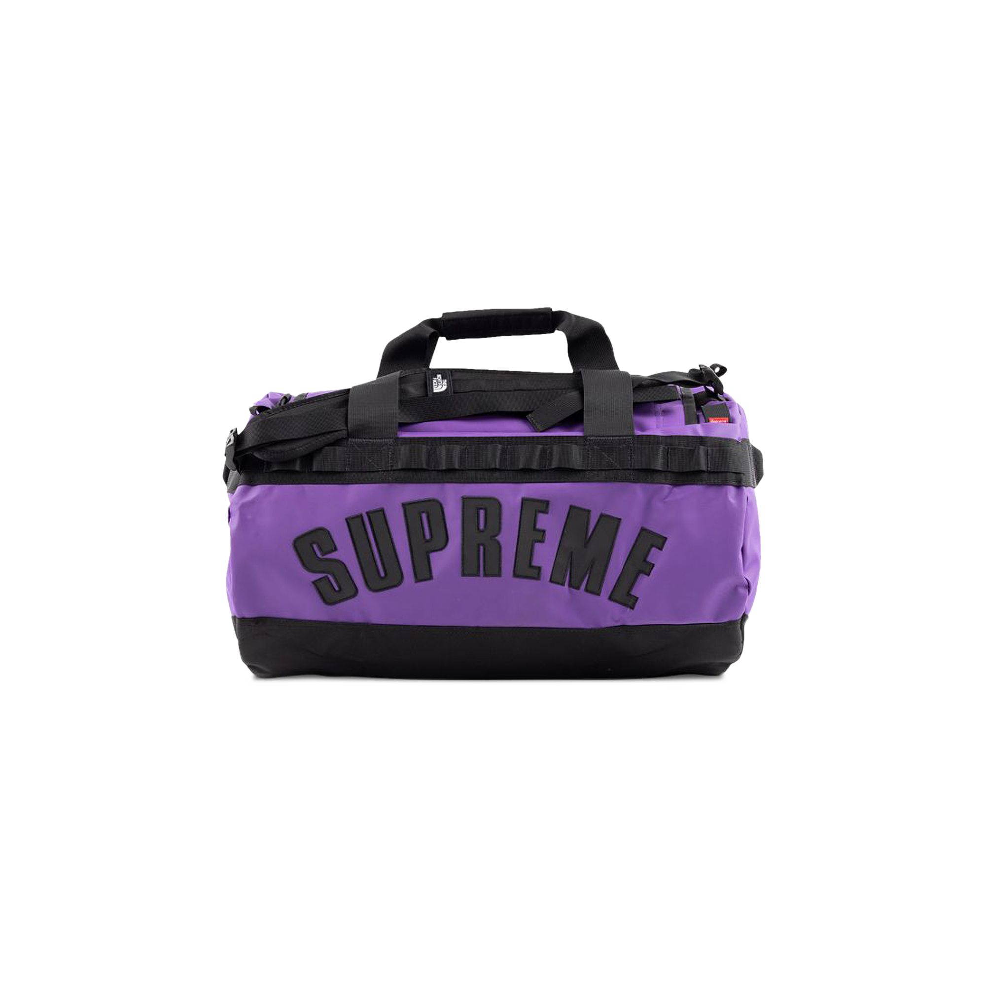 Pre-owned Supreme X The North Face Arc Logo Small Base Camp Duffle Bag 'purple' | Men's Size Onesize