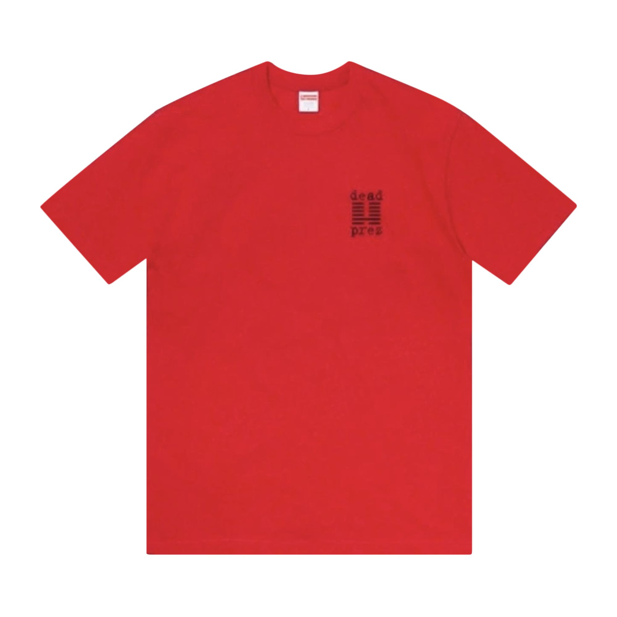 Pre-owned Supreme X Dead Prez Tee 'red' | Men's Size L