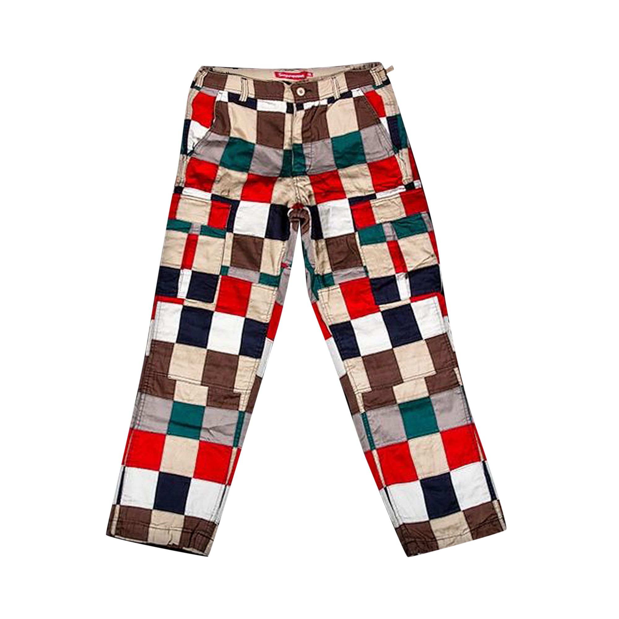 Pre-owned Supreme Patchwork Cargo Pant 'multi' In Multi-color