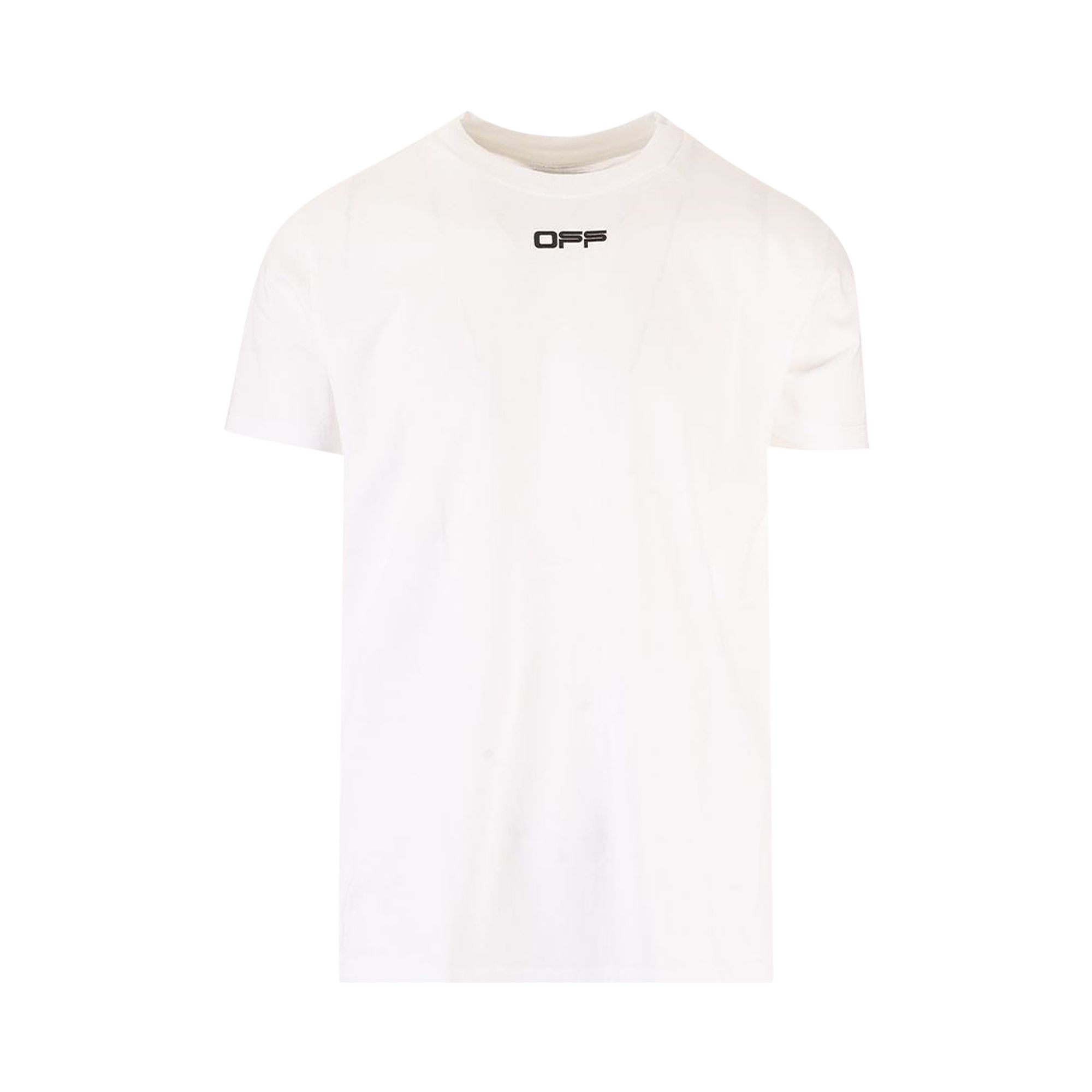 Off-White Caravaggio Arrow Short-Sleeve Slim T-Shirt 'White' | Men's Size S