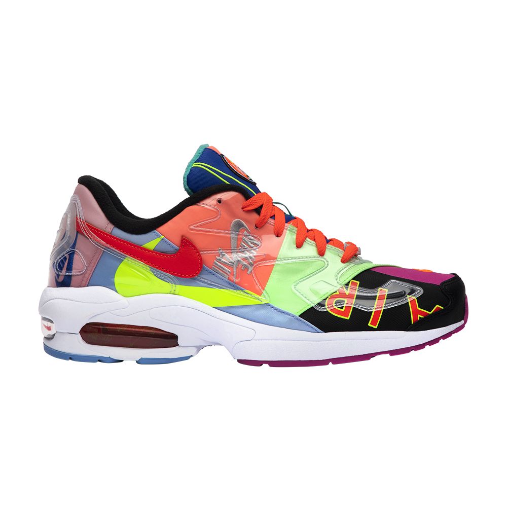 Nike Atmos x Air Max 2 Light QS 'Logos' Special Box | Multi-Color | Men's Size 10.5
