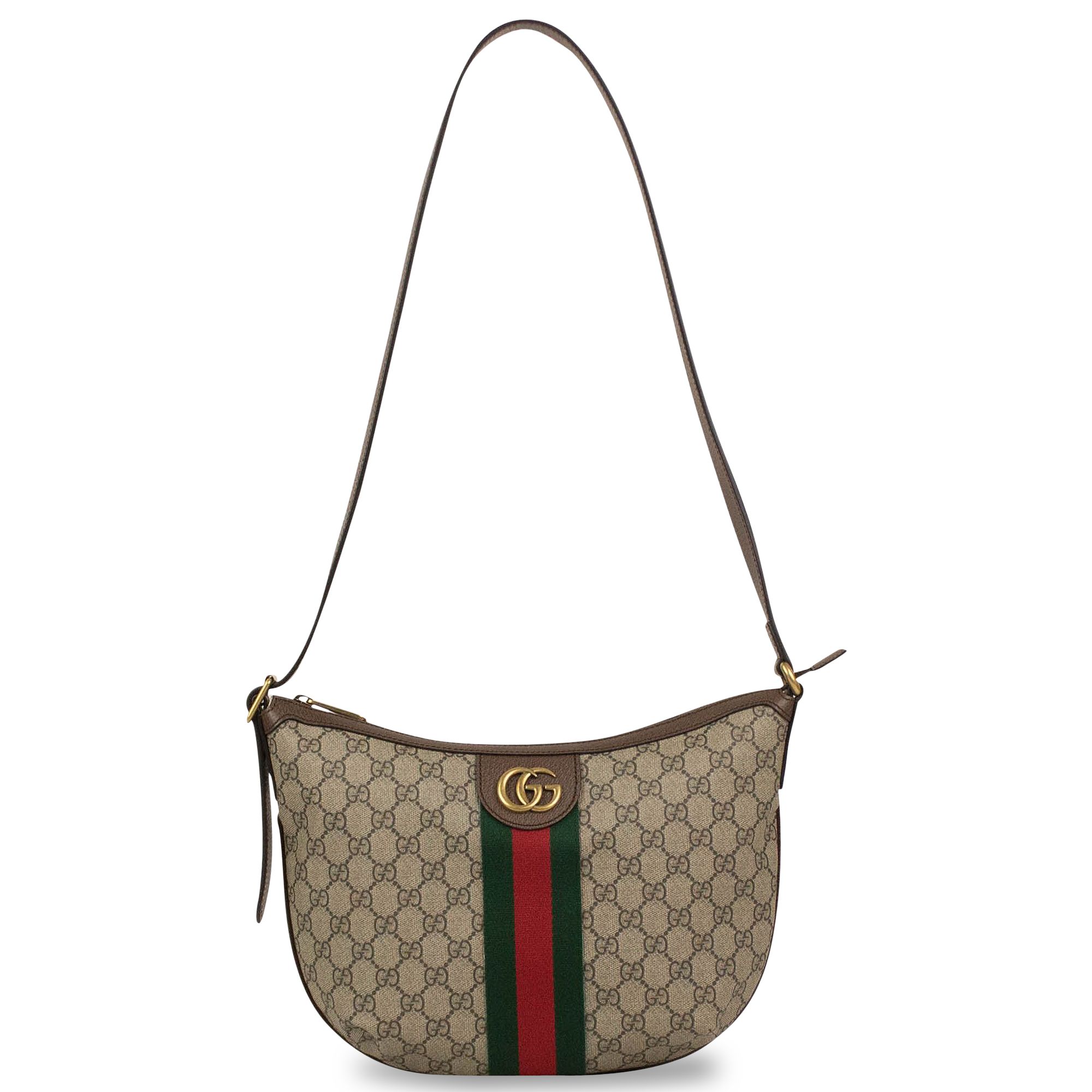 Pre-owned Gucci Ophidia Gg Small Shoulder Bag 'beige' In Tan
