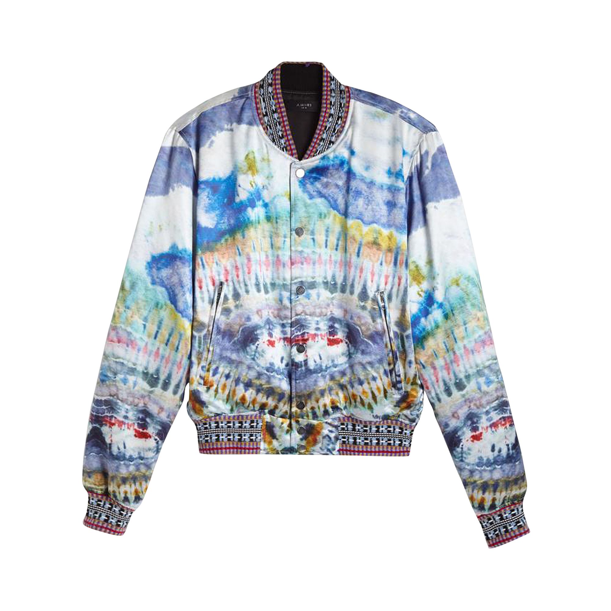 Pre-owned Amiri Tie Dye Bomber 'multi-color'
