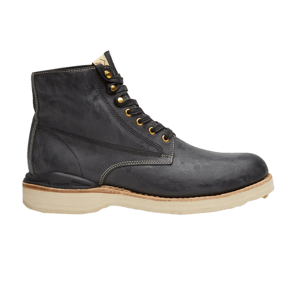 VISVIM VIRGIL BOOTS FOLK BLACK US9.5