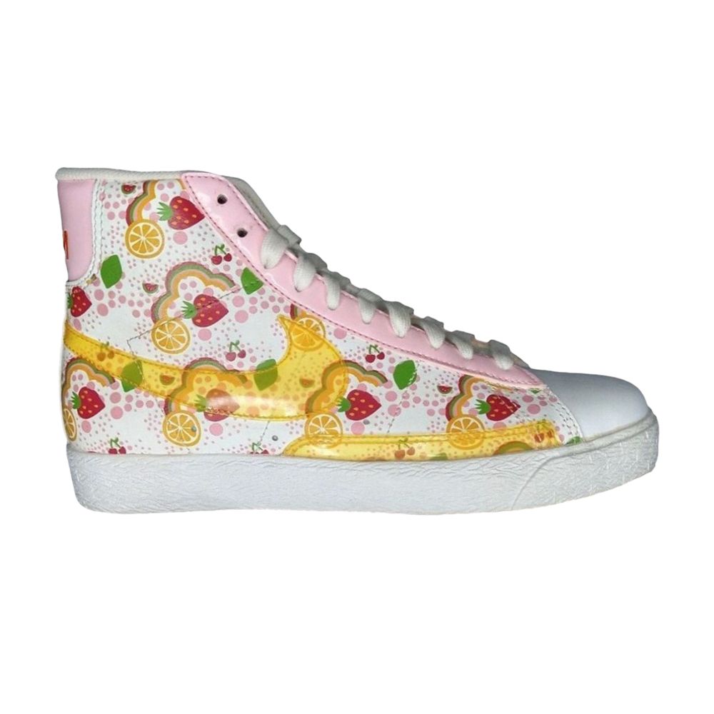 Pre-owned Nike Blazer Mid Premium Ps 'strawberry Shortcake' | Pink | Kid's Size 2.5