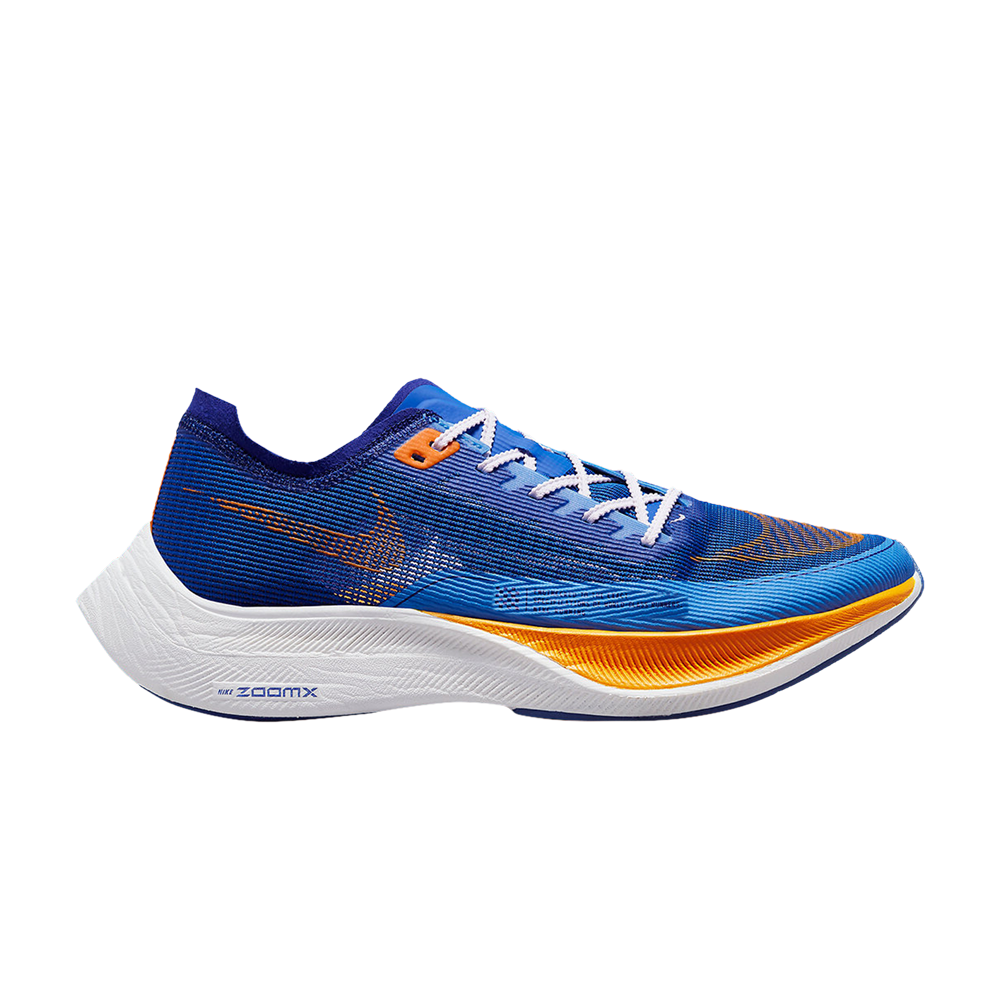 Pre-owned Nike Zoomx Vaporfly Next% 2 'game Royal Vivid Orange' In Blue