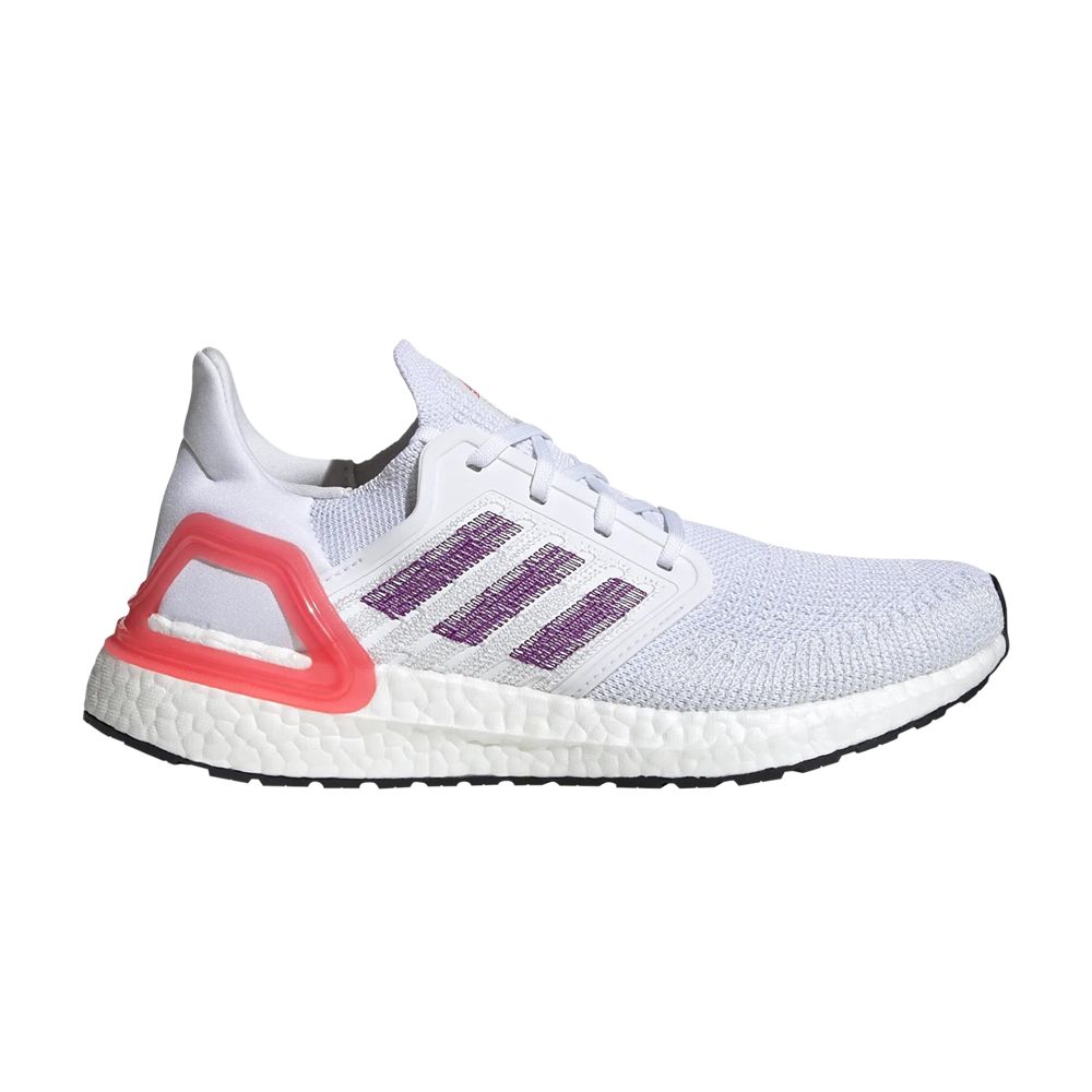 ADIDAS ORIGINALS WMNS ULTRABOOST 20 'WHITE PURPLE CRIMSON'