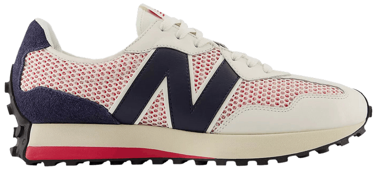 New Balance 327 White Eclipse Red