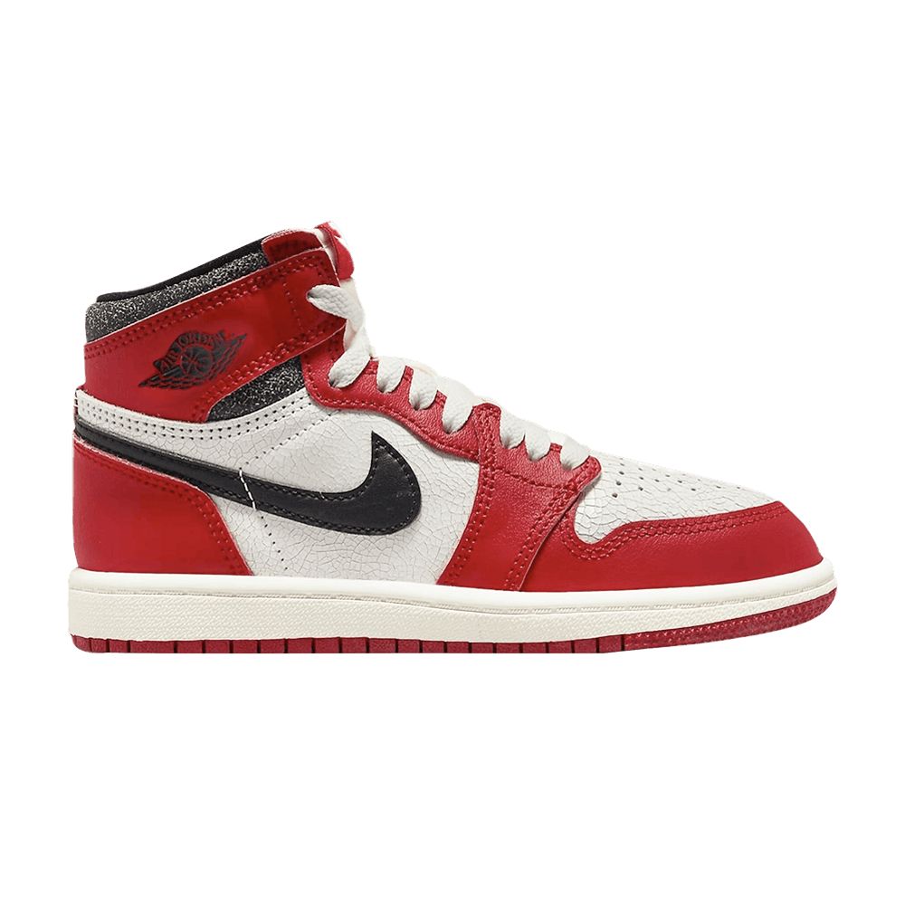 Pre-owned Air Jordan 1 Retro High Og Ps 'chicago Lost & Found' | Red | Kid's Size 13