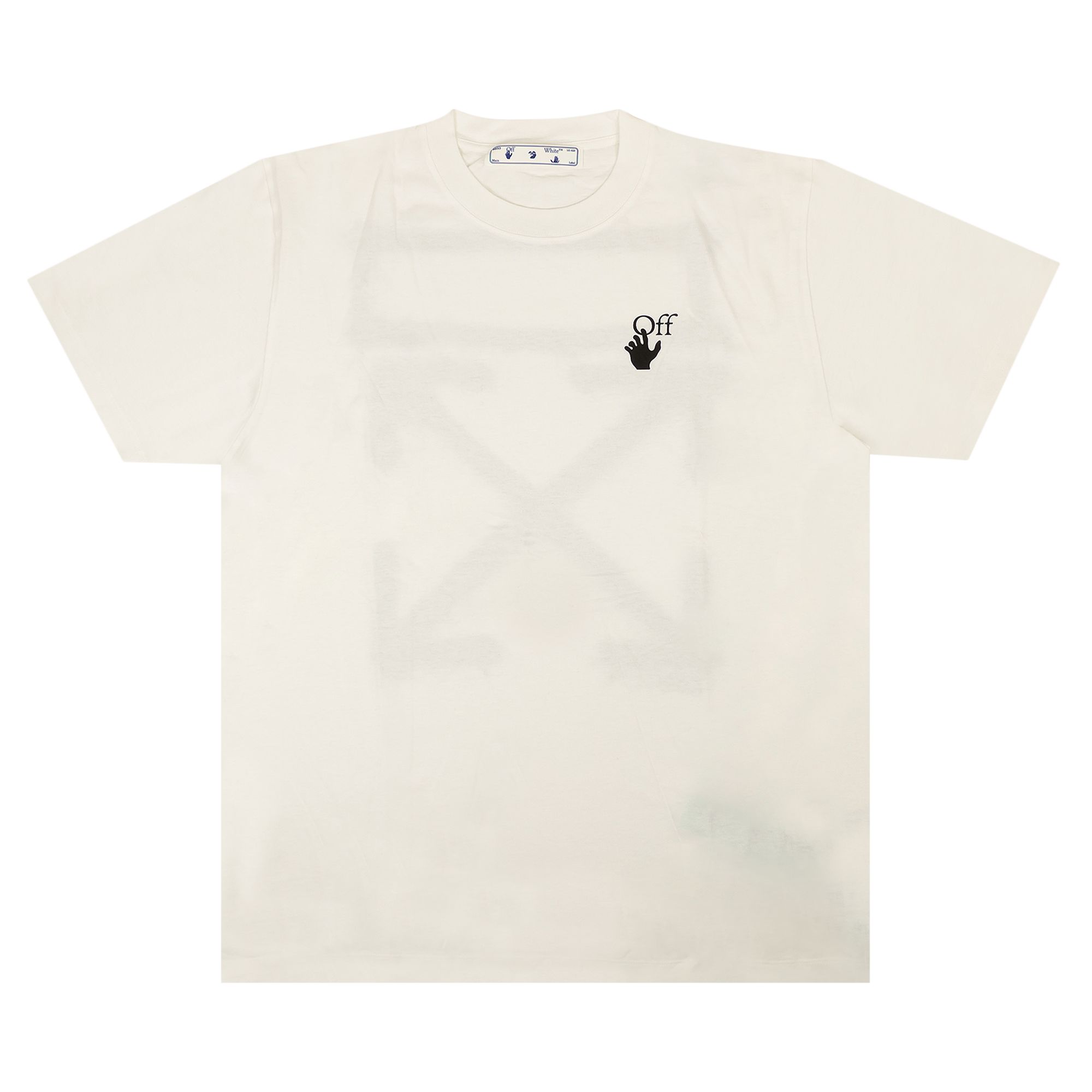 Off-White Spray Marker Slim Tee 'White/Black' | Men's Size L