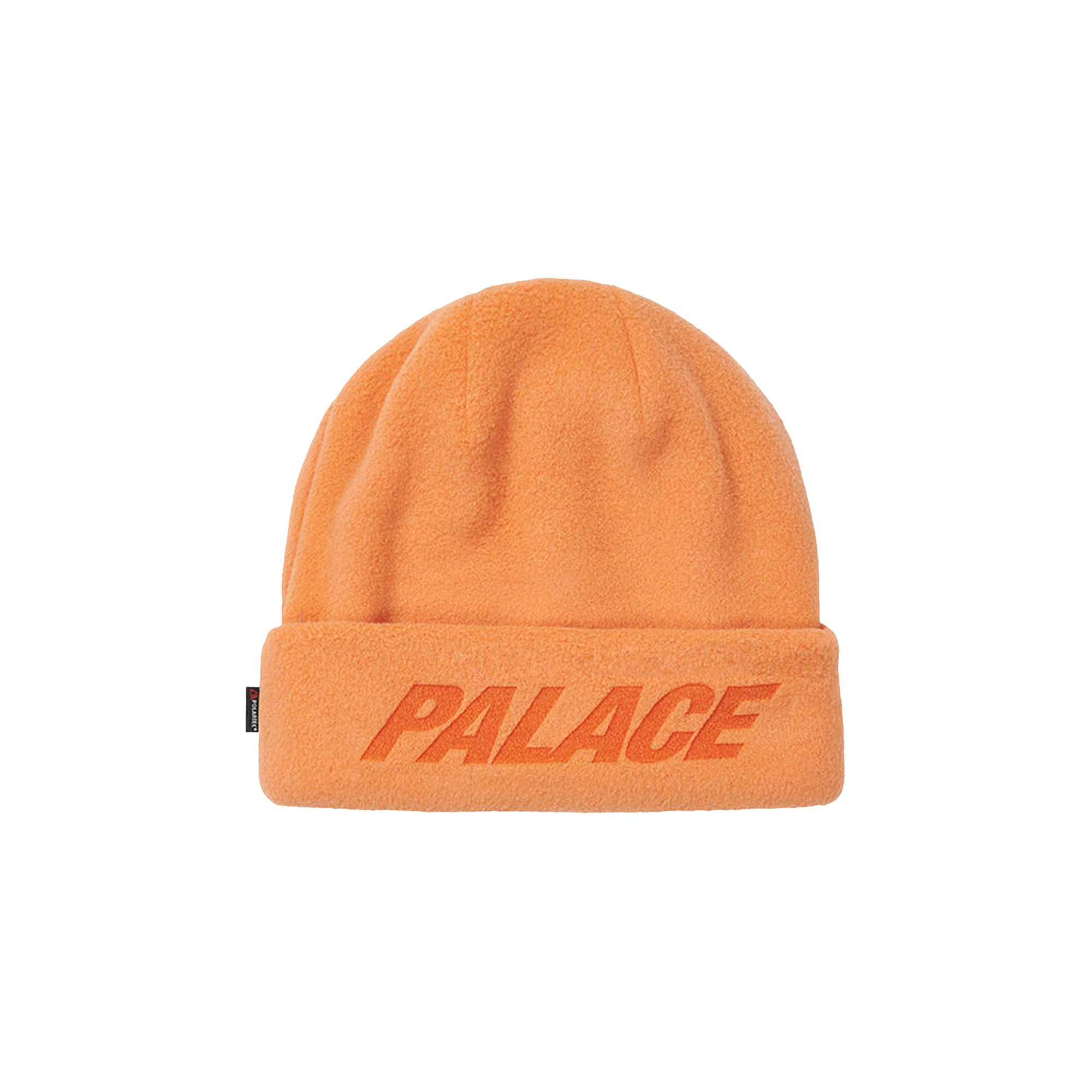 Pre-owned Palace Polartec Lazer Beanie 'orange' | Men's Size L/xl