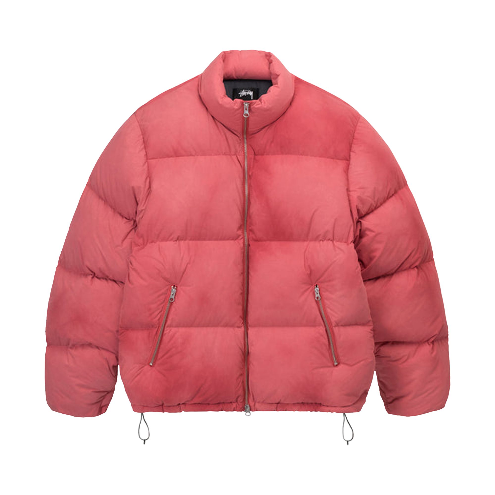 Stussy Recycled Nylon Down Puffer 'Faded Red' | Men's Size S